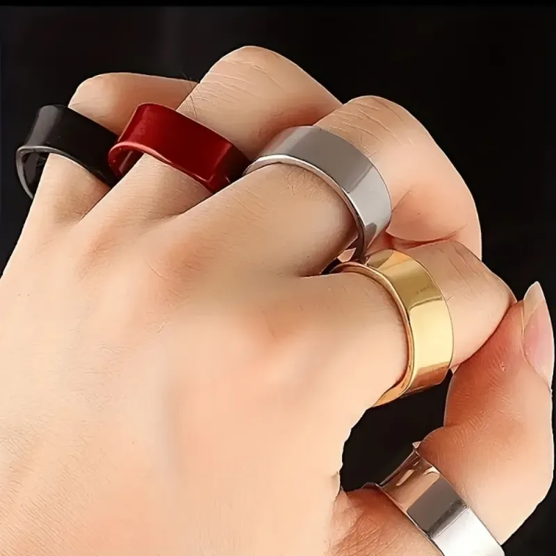 Stainless Steel Bottle Opener Ring (2-Pack) 4