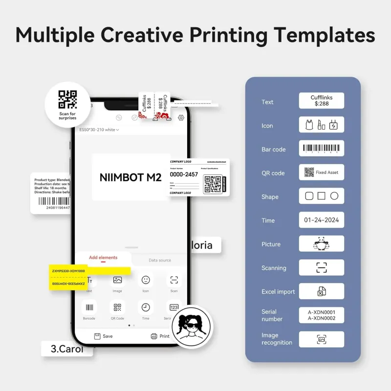 Niimbot M2 Thermal Label Printer 5