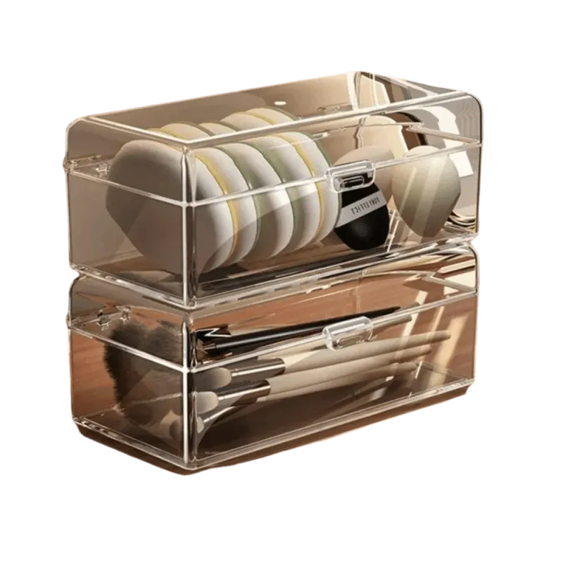 Stackable Makeup Brush Organizer Box 4