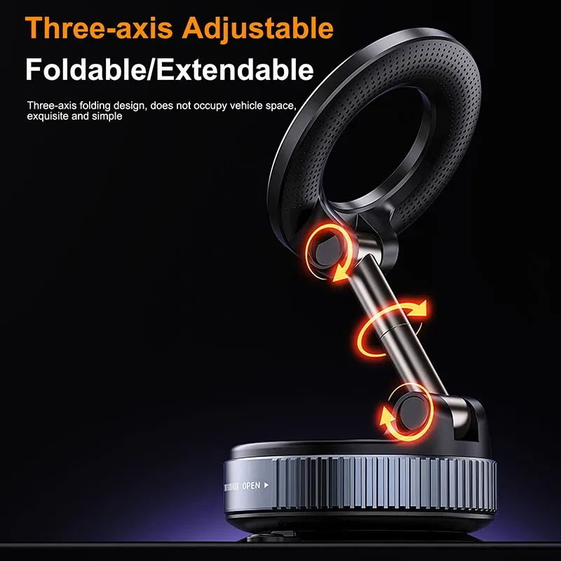 Magnetic Car Phone Mount 360° Adjustable 6
