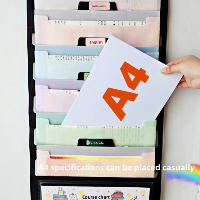 6-Pocket Hanging File Organizer 1