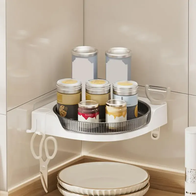 No-Drill Corner Shower Shelf 5