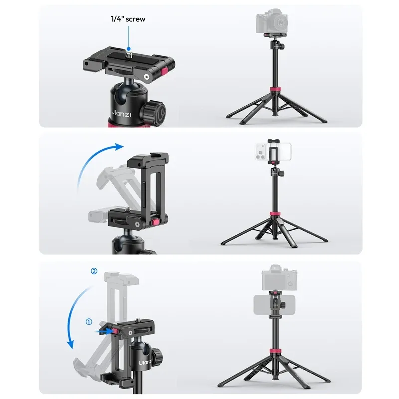Ulanzi MT44B 1.5M Selfie Stick Tripod with Remote 2