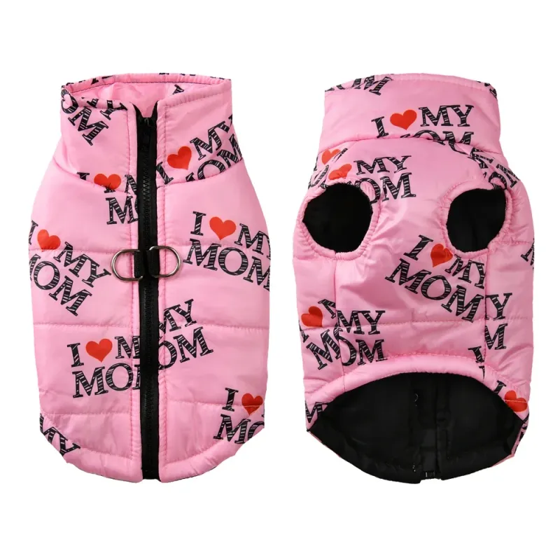 Winter Windproof Dog Jacket for Small Dogs 1
