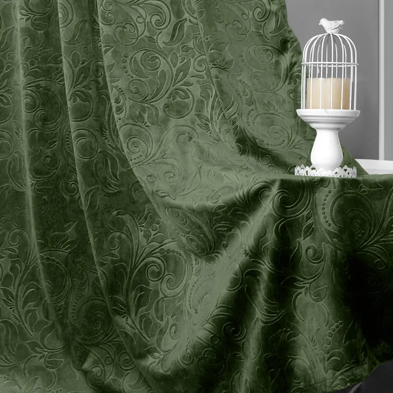 Velvet Blackout Curtains - 2 Panel Set 3