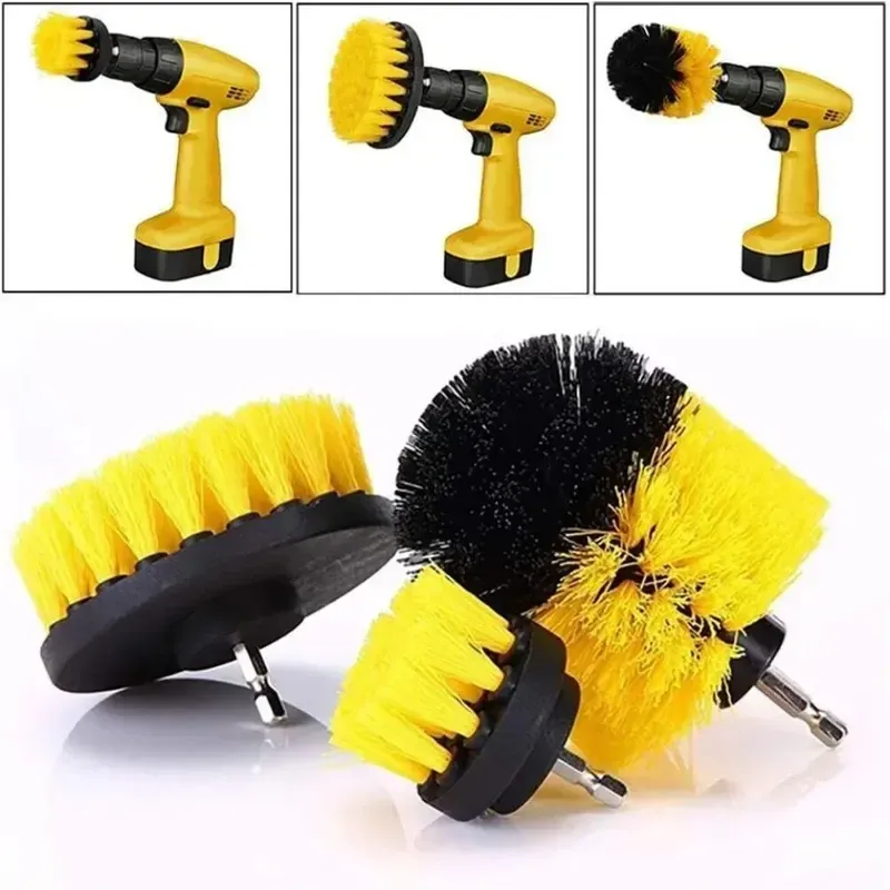Drill Brush Power Scrubber Set 3-Piece 1