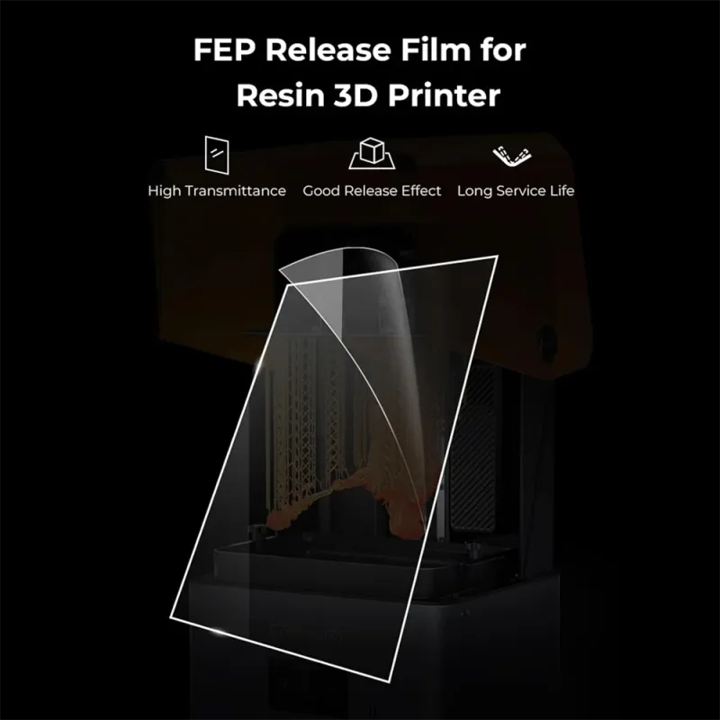 FEP Film 5-Pack for Creality Resin 3D Printers 2