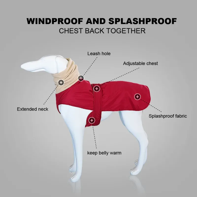 Waterproof Winter Dog Coat for Large Dogs 5