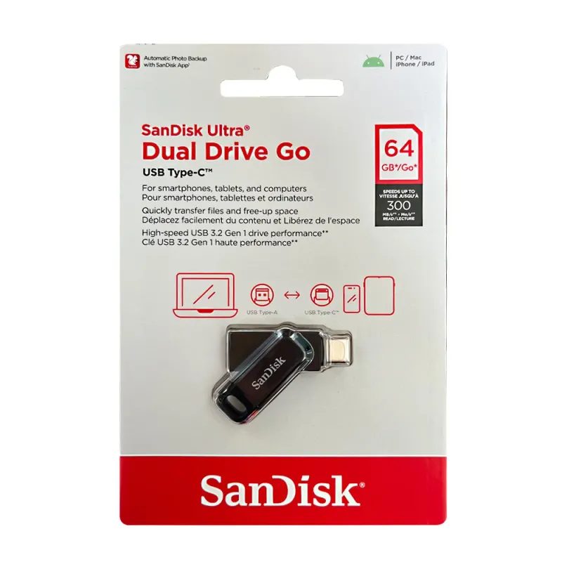 SanDisk Ultra Dual Drive Go USB-C 5