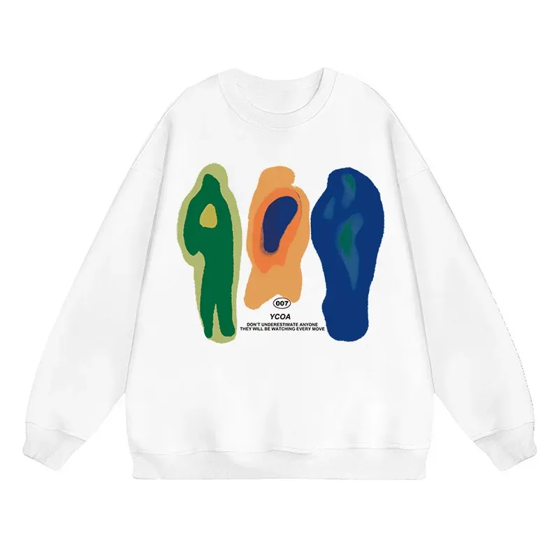Oversized Cotton Hoodie - Korean Streetwear 3
