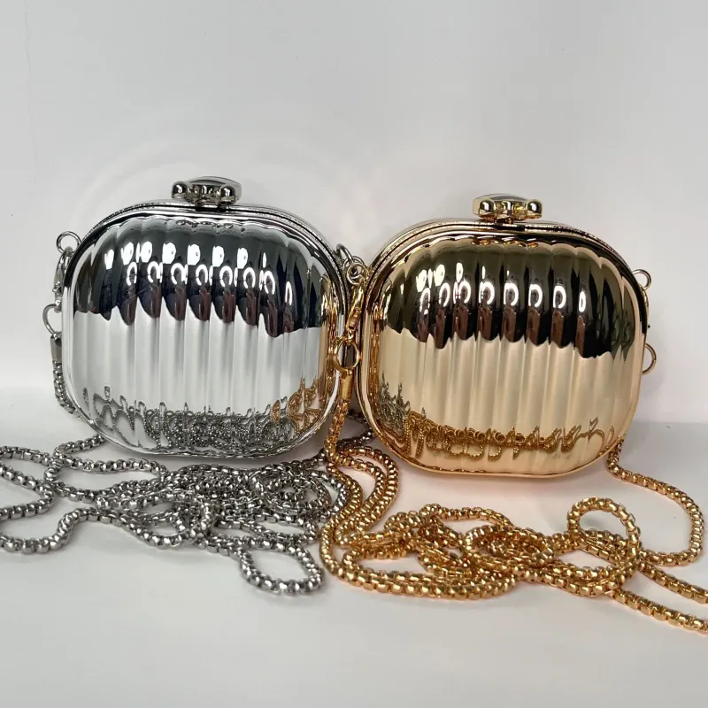 Metallic Acrylic Mini Crossbody Bag 2