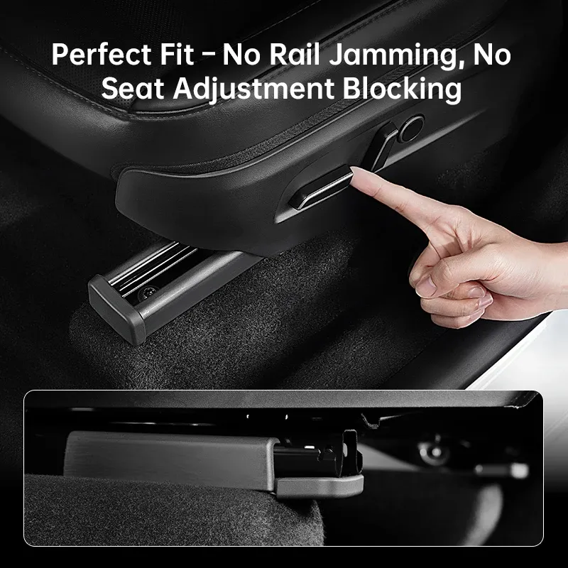 Tesla Model 3/Y Seat Rail Covers - 4pc Set 4