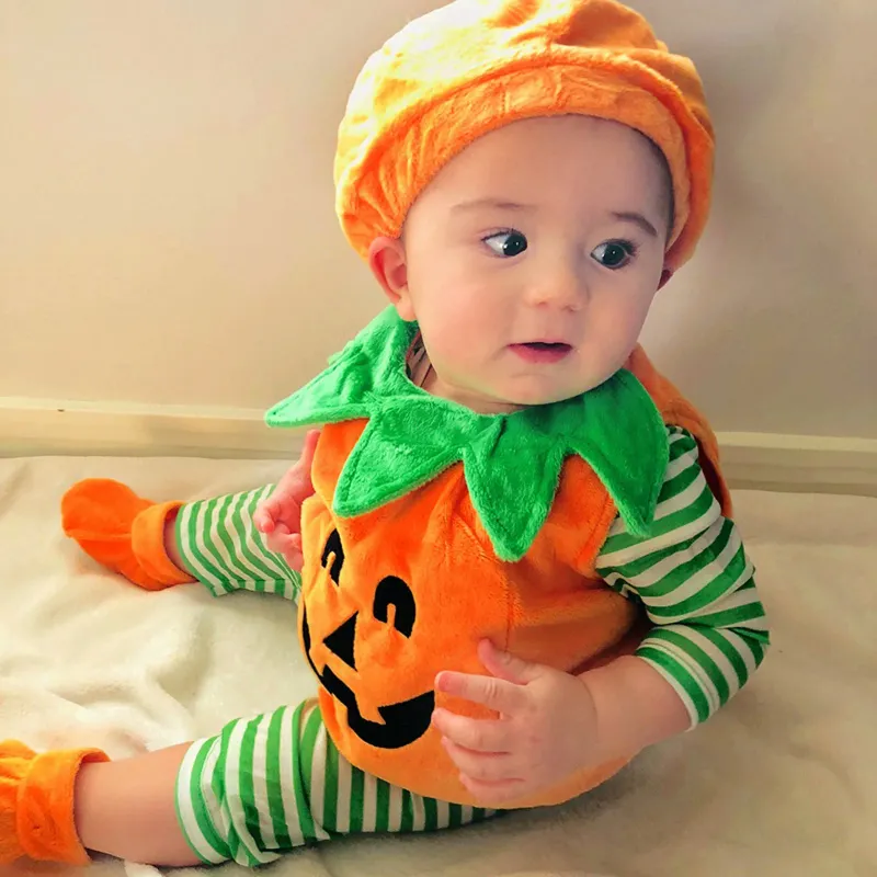 Kids Halloween Pumpkin Costume 4