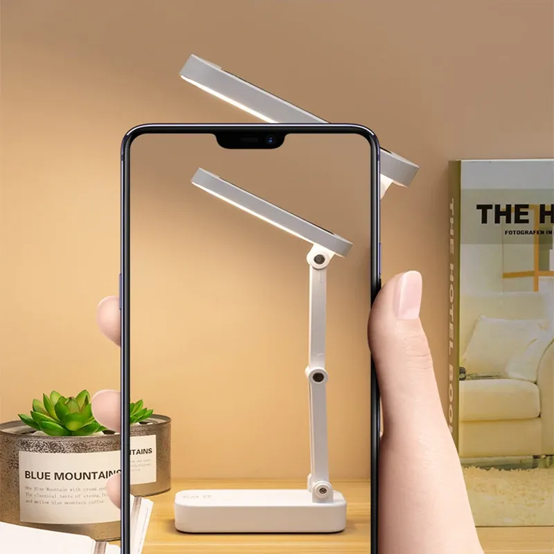 Solar Foldable Desk Lamp with USB Charging 3