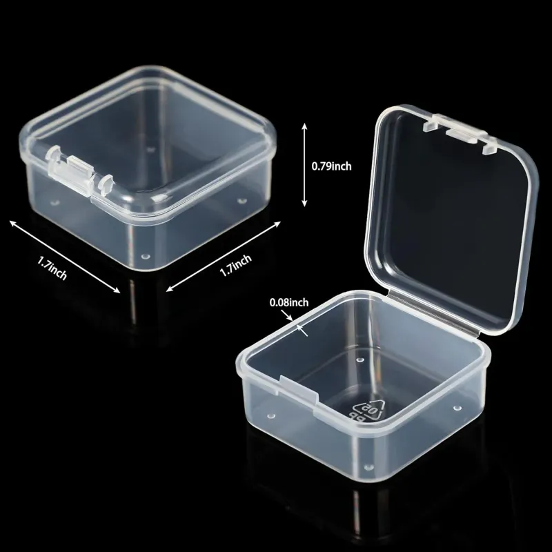 24 Pack Clear Bead Storage Containers 2