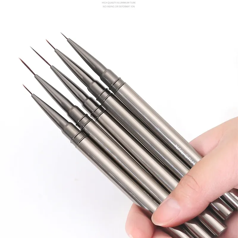 5PC Nail Liner Brush Set 2
