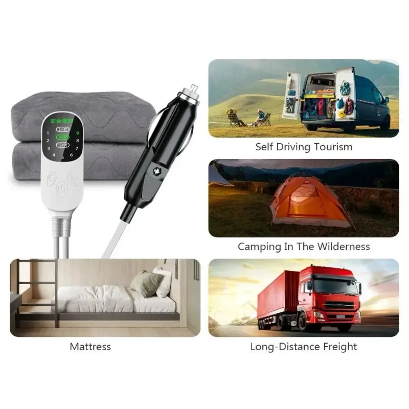 12V Car Heating Blanket for Winter 5