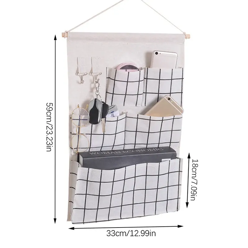 5-Pocket Hanging Organizer Bag 6