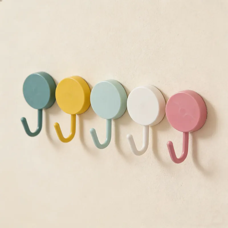 Pastel Mini Self-Adhesive Wall Hooks 4