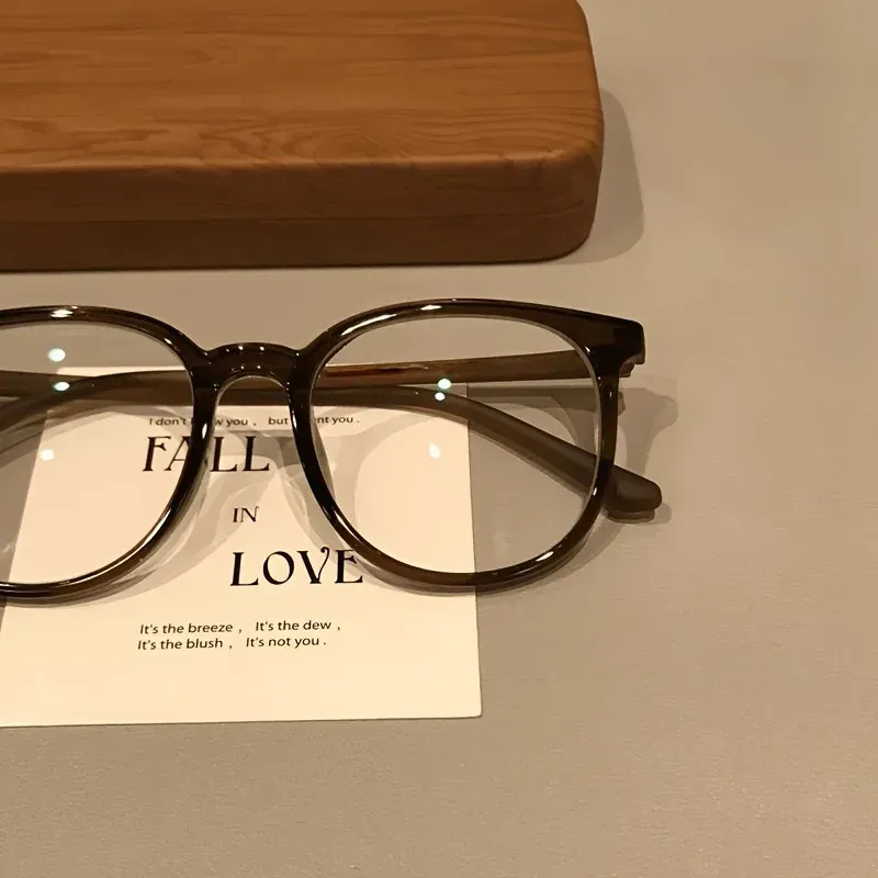 Vintage Tea Brown Blue Light Glasses 2