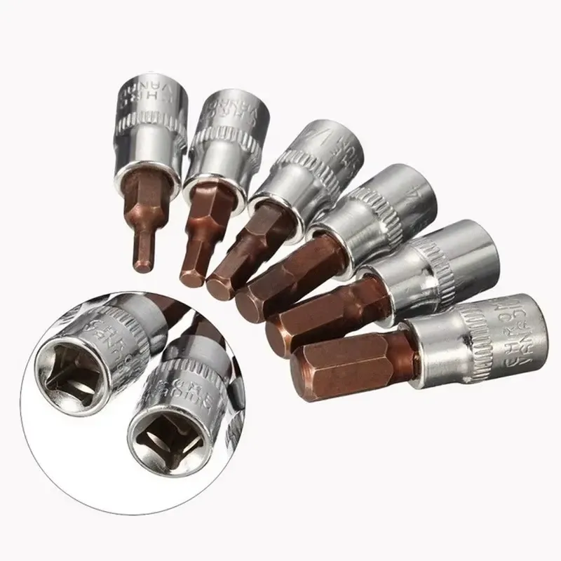 6Pcs Hex Screwdriver Bit Socket Set 2
