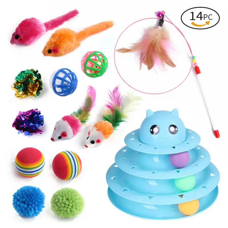 DualPet 20pc Kitten Cat Toy Set 4