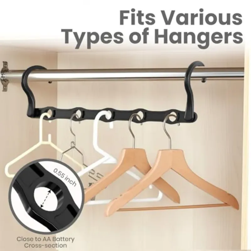 Collapsible Dorm Hangers - Space Saving 4