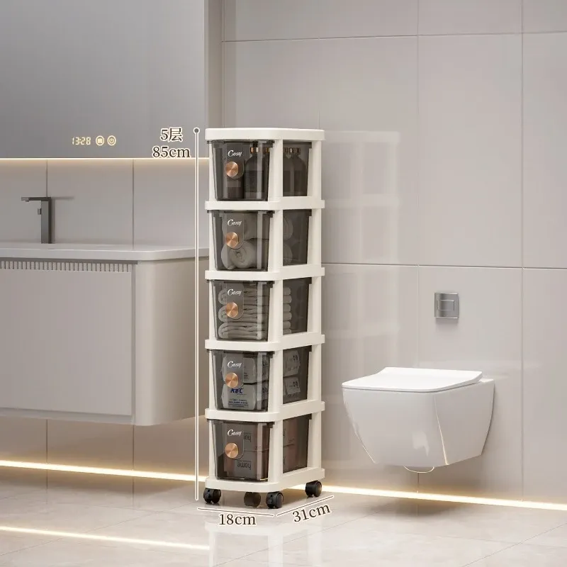 Slim Kitchen Organizer with Multi-Layer Drawer 5