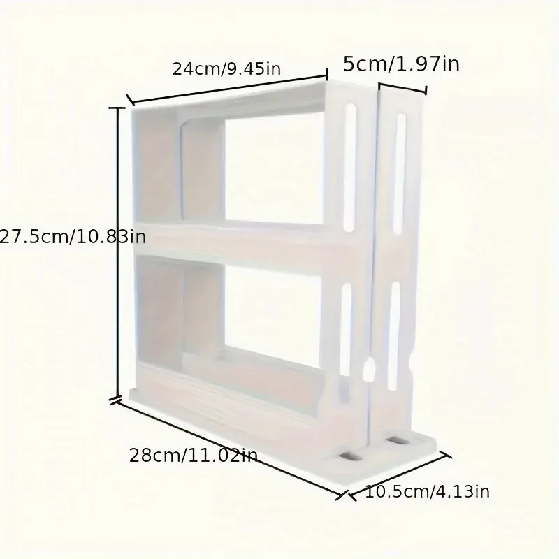 Swivel Spice Storage Rack 6