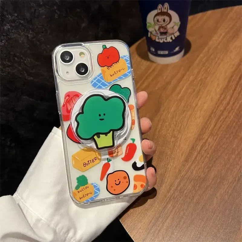 Cute Vegetable Magnetic Phone Grip 4