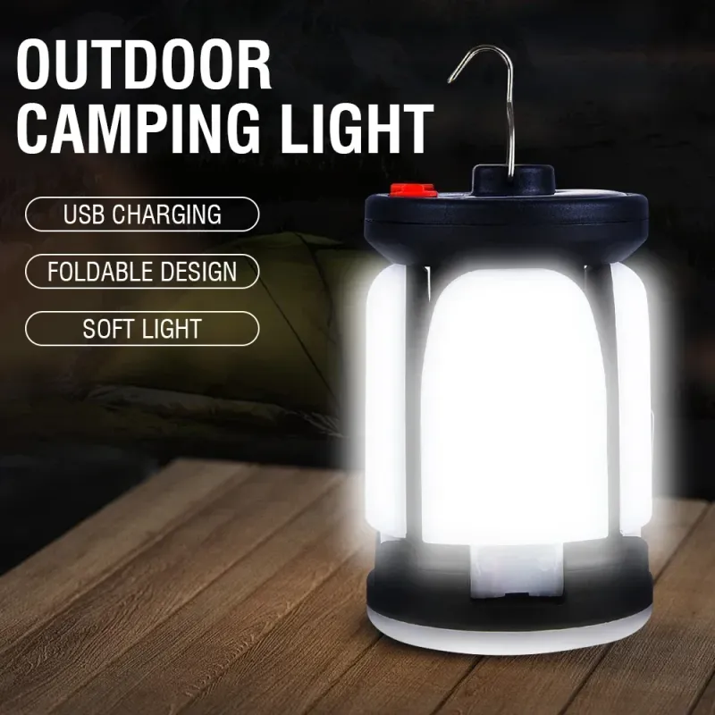 Solar Camping Lantern with USB 3