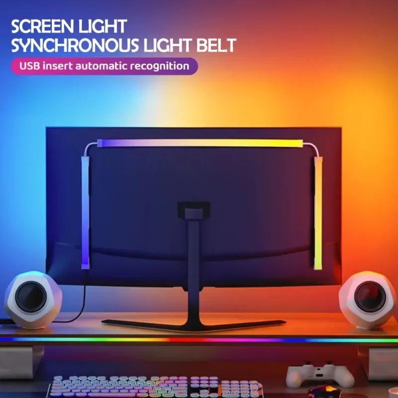 RGB Gaming Monitor LED Backlight 1