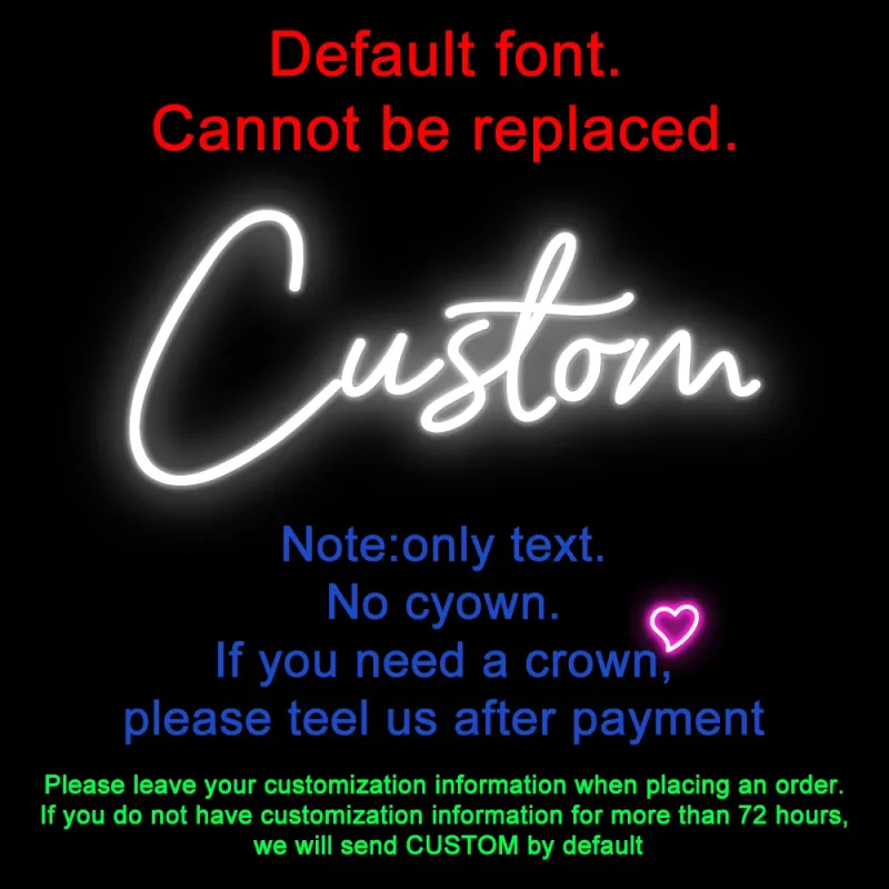 Custom Neon Name Sign for Kids 2