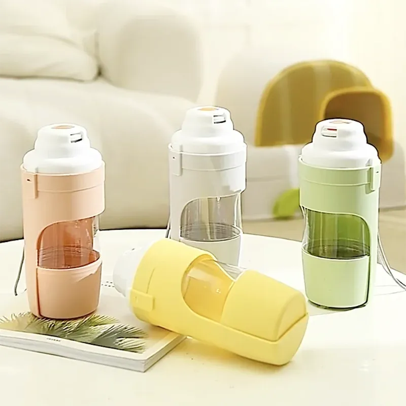 2-in-1 Foldable Pet Water Bottle & Food Bowl 6
