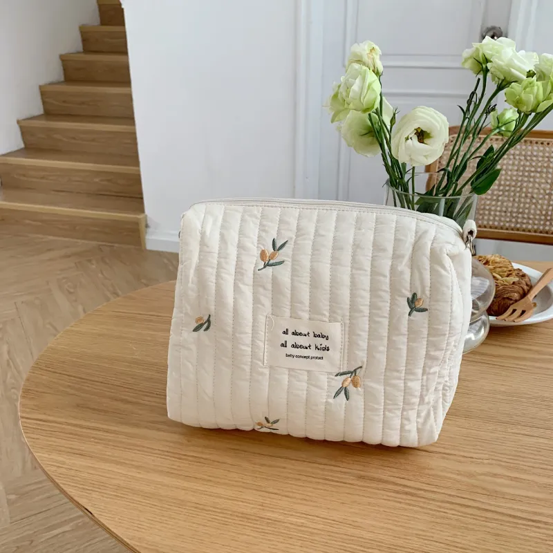 Cotton Stroller Diaper Bag Organizer 5