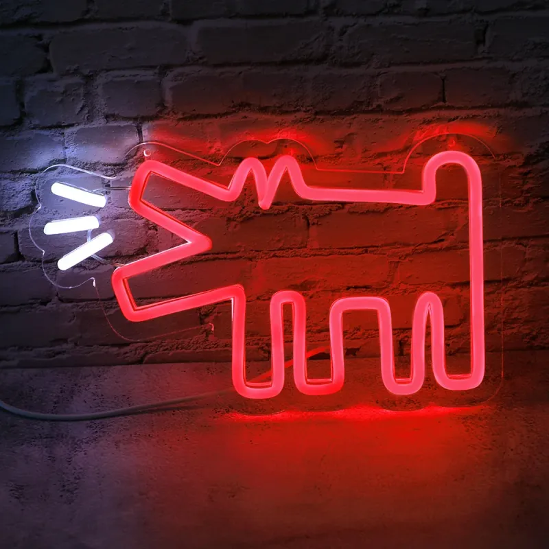 Barking Puppy LED Neon Sign 6