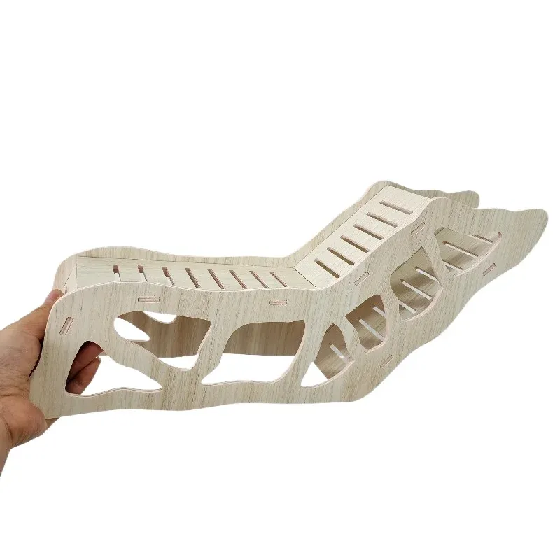 Hamster Wooden Hideout Cave Toy 4
