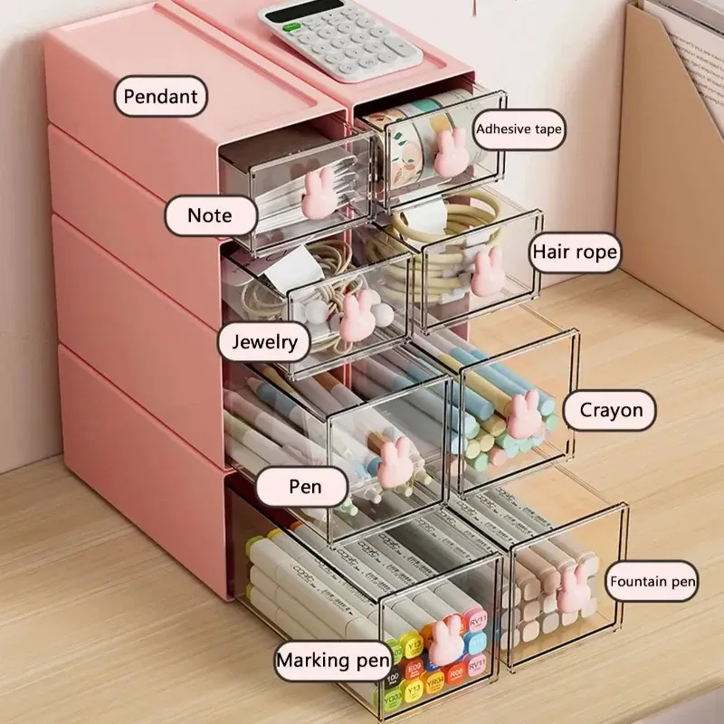 Rabbit Kawaii Desktop Organizer 4