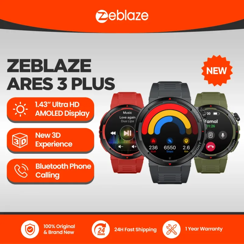 Zeblaze Ares 3 Plus Smartwatch 1