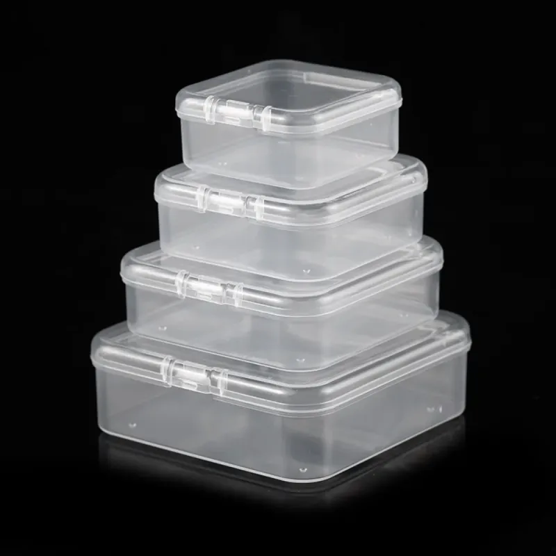 Clear Square Jewelry Storage Box 4