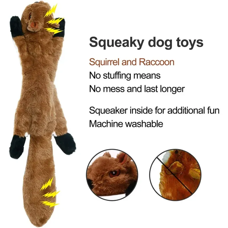 Plush Squeaker Dog Chew Toy 45cm 4