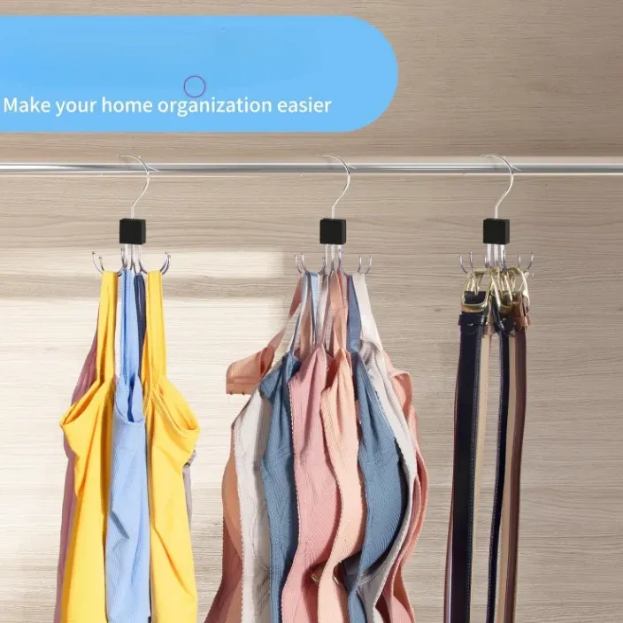 360° Rotatable Belt Hanger Organizer 8