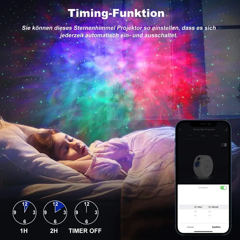 Smart Aurora Galaxy Star Projector 3