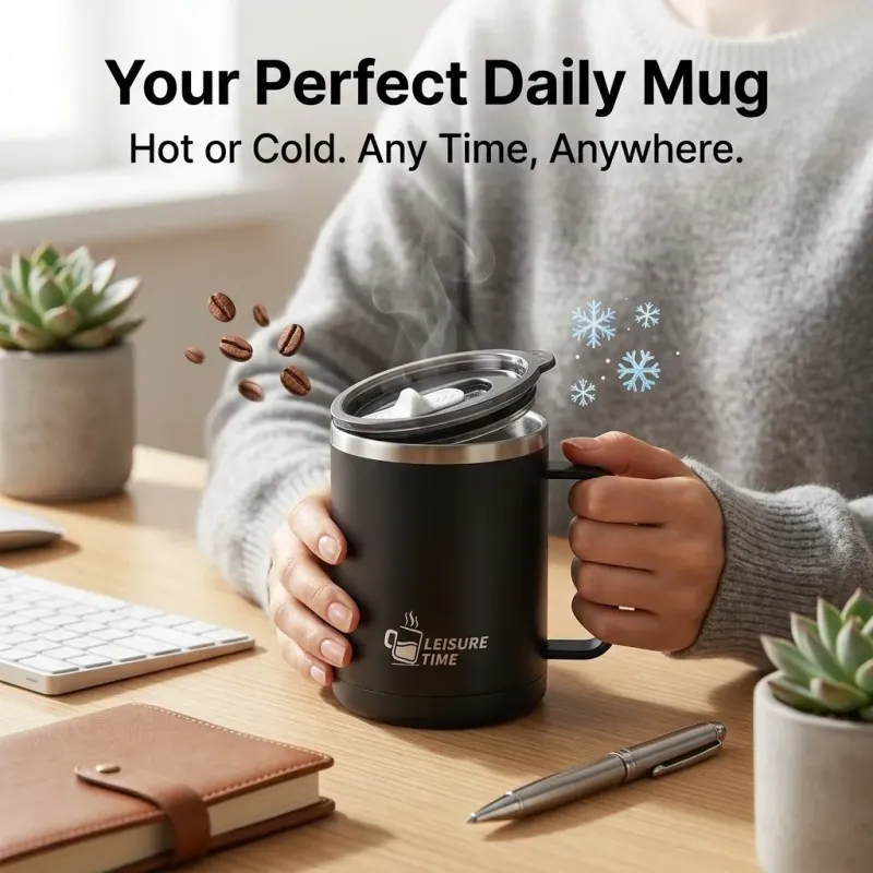 304 Stainless Steel Insulated Travel Mug 3