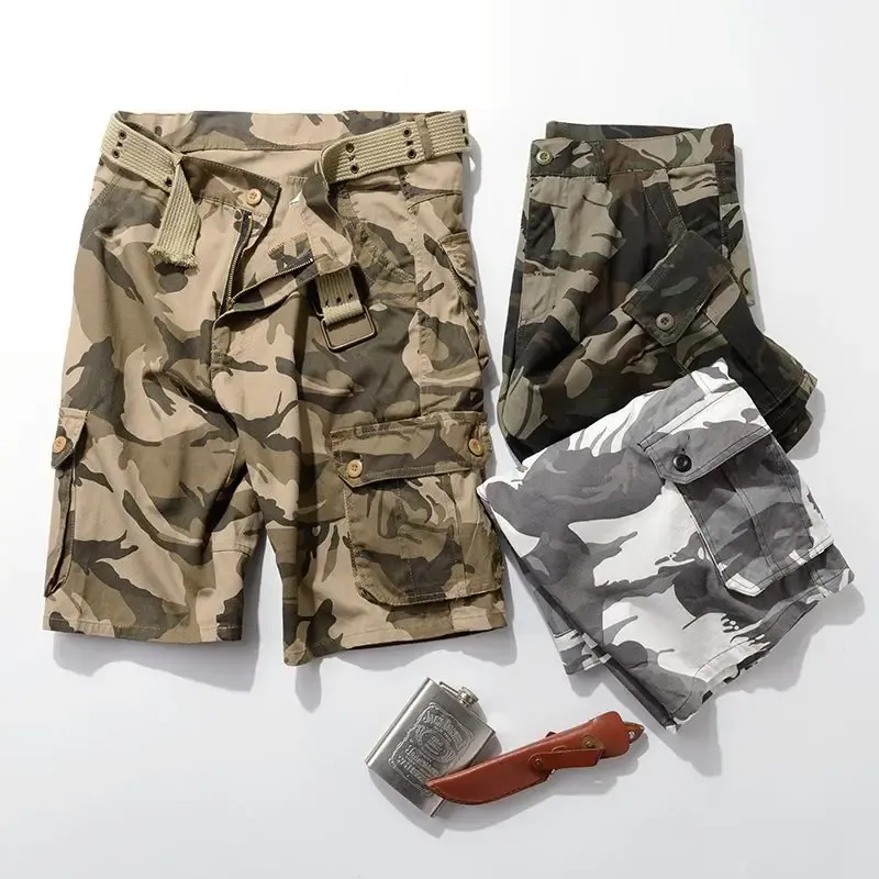 Camouflage Tactical Cargo Shorts 6
