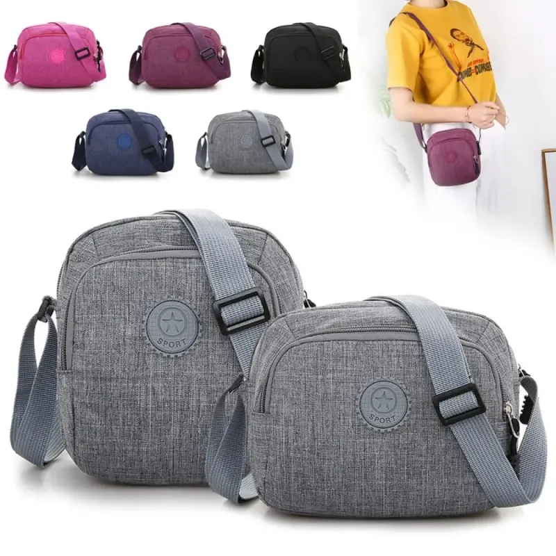 Unisex Nylon Mini Crossbody Bag 3