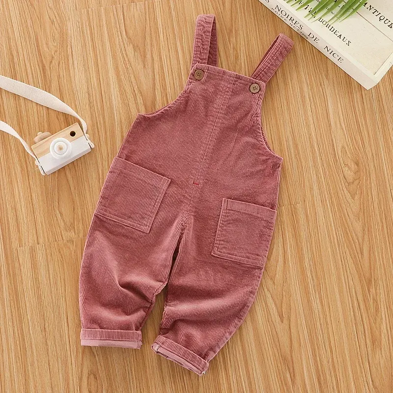 Kids Denim Overalls Dungaree Jumpsuit 4