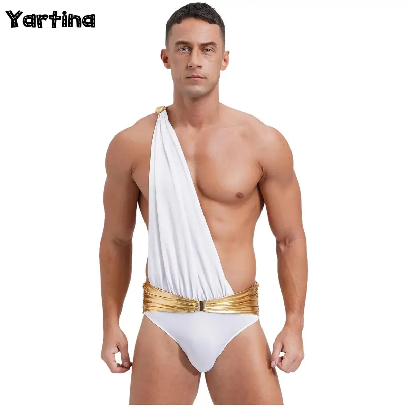 Men's Greek Gladiator Cosplay Costume 1