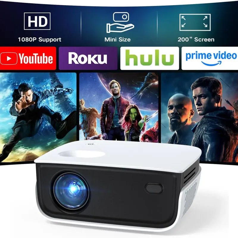 1080P Mini Portable Projector 1