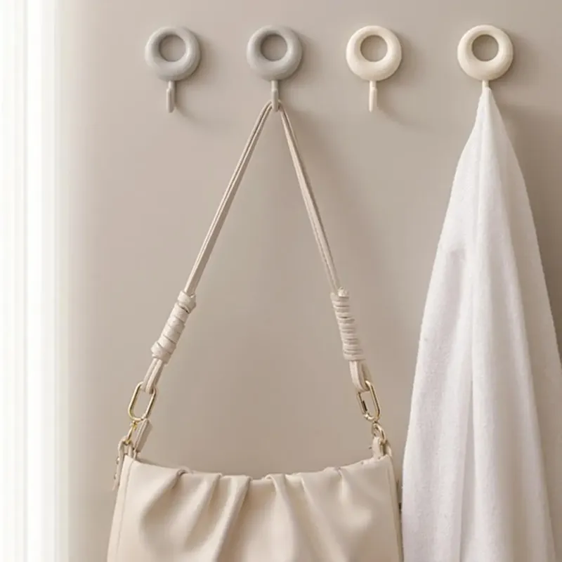 4-Pack Heavy Duty Adhesive Wall Hooks 3